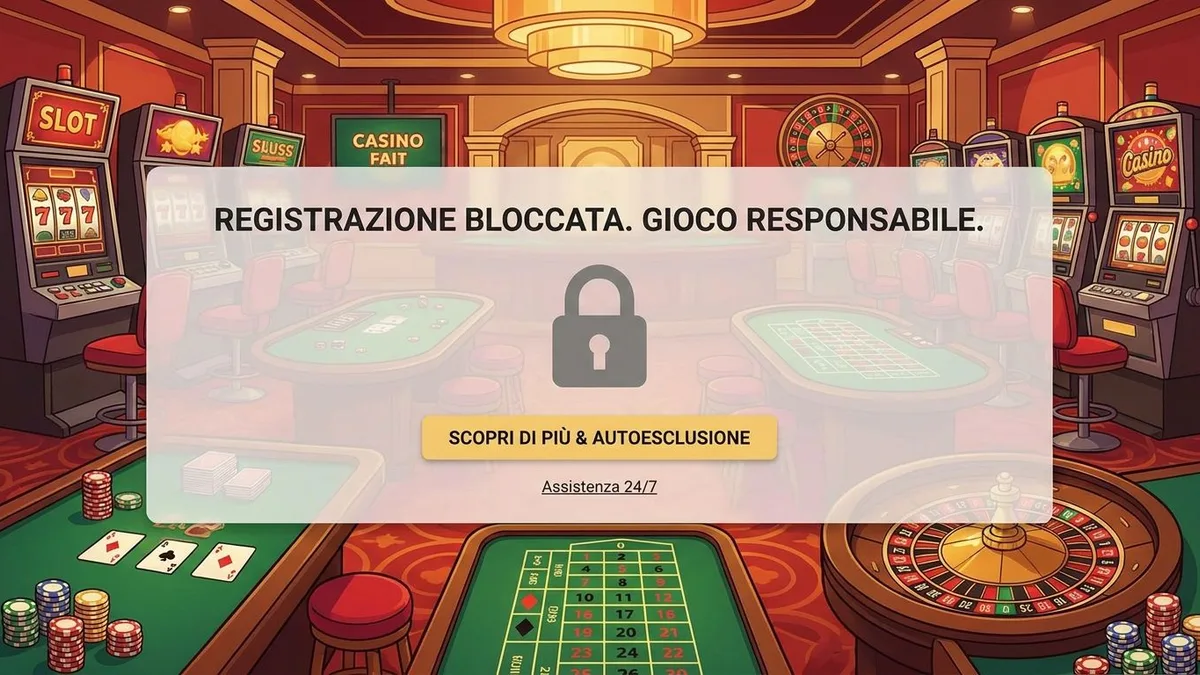 Registrazione con bonus